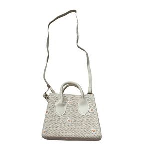 SHEIN Daisy Woven Purse, Small, Great Condition